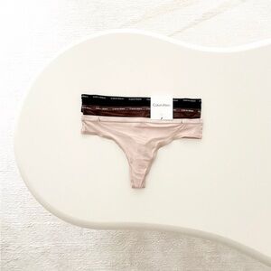 Calvin Klein Luxe Thong 3 Pack